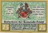 Frücht - Gemeinde - 1.1.1922 - 75 Pfennig 