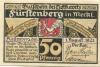 Fürstenberg - Stadt - 1.8.1921 - 50 Pfennig 