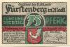 Fürstenberg - Stadt - 1.8.1921 - 75 Pfennig 