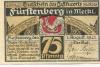 Fürstenberg - Stadt - 1.8.1921 - 75 Pfennig 