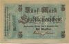 Fürstenwalde - Stadt - 3.12.1918 - 1.2.1919 - 5 Mark 