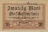 Fürstenwalde - Stadt - 3.12.1918 - 1.2.1919 - 20 Mark 