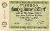 Fürth - Stadt - 14.8.1923 - 50000 Mark 