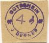 Fürth - Berner, J. - -- - 4 Pfennig 