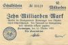 Furtwangen - Stadt - 25.10.1923 - 10 Milliarden Mark 