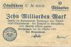 Furtwangen - Stadt - 25.10.1923 - 10 Milliarden Mark 