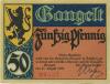 Gangelt - Gemeinde - 21.8.1921 - 50 Pfennig 