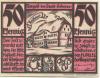 Gebesee - Stadt - 14.10.1921 - 50 Pfennig 