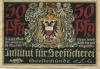 Geestemünde (heute: Bremerhaven) -Institut für Seefischerei - - 24.11.1921 - 50 Pfennig 