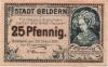 Geldern - Stadt - 30.3.1921 - 25 Pfennig 