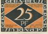 Gera - Stadt - 1.5.1921 - 25 Pfennig 
