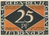 Gera - Stadt - 1.5.1921 - 25 Pfennig 