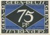 Gera - Stadt - 1.5.1921 - 75 Pfennig 