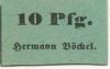 Gerbstedt - Böckel, Hermann - -- - 10 Pfennig 