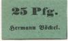Gerbstedt - Böckel, Hermann - -- - 25 Pfennig 