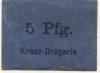 Gerbstedt - Kreuz-Drogerie - -- - 5 Pfennig 