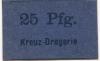 Gerbstedt - Kreuz-Drogerie - -- - 25 Pfennig 