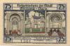 Gernrode (heute: Quedlinburg) - Stadt - 21.10.1921 - 75 Pfennig