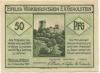 Gerolstein - Eifeler Verkehrsverein eV - 5.12.1921 - 50 Pfennig 