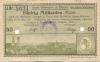 Giengen - Stadt - 25.10.1923 - 31.3.1924 - 50 Milliarden Mark 