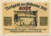 Gießen - Gießener Briefmarken-, Ansichtskarten- und Notgeldausstellung - 2.- 4.7.1921 - 50 Pfennig