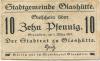 Glashütte - Stadt - 1.3.1917 - 10 Pfennig 