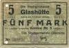 Glashütte - Stadt - -- - 5 Mark 