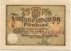 Glashütte - Stadt - 1.8.1921 - 25 Pfennig 