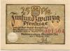 Glashütte - Stadt - 1.8.1921 - 25 Pfennig 