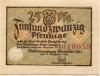 Glashütte - Stadt - 1.8.1921 - 25 Pfennig 
