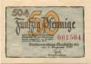 Glashütte - Stadt - 1.8.1921 - 50 Pfennig 