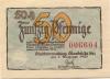 Glashütte - Stadt - 1.8.1921 - 50 Pfennig 