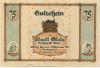 Glatz (heute: PL-Klodzko) - Stadt - - 31.12.1921 - 75 Pfennig 