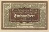 Glatz (heute: PL-Klodzko) - Stadt-Sparkasse - 6.10.1921 - 100 Pfennig 