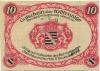 Glauchau - Amtshauptmannschaft - 1917 - 31.12.1918 - 10 Pfennig 