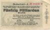 Glauchau - Amtshauptmannschaft - 29.10.1923 - 50 Milliarden Mark 