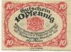 Glauchau - Amtshauptmannschaft - 1918 - 31.12.1919 - 10 Pfennig 