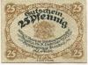 Glauchau - Amtshauptmannschaft - 1920 - 31.12.1920 - 25 Pfennig 