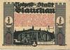 Glauchau - Stadt - 1.6.1921 - 1/2 Mark 