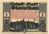 Glauchau - Stadt - 1.6.1921 - 1/2 Mark 