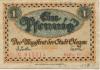Glogau (heute: PL-Glogow) - Stadt - - 31.12.1920 - 1 Pfennig