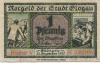 Glogau (heute: PL-Glogow) - Stadt - - 31.12.1920 - 1 Pfennig 