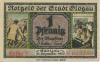 Glogau (heute: PL-Glogow) - Stadt - - 31.12.1920 - 1 Pfennig
