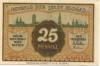 Glogau (heute: PL-Glogow) - Stadt - -- - 25 Pfennig 