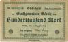 Görlitz - Stadt - 3.8.1923 - 31.8.1923 - 100000 Mark 