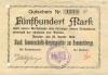 Goslar - Staatliche Gemeinschafts-Berginspektion am Rammelsberge - 25.9.1922 - 500 Mark 