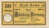 Gotha - Stadt - 28.1.1917 - 50 Pfennig 