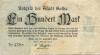 Gotha - Stadt - 30.9.1922 - 100 Mark 