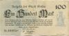 Gotha - Stadt - 30.9.1922 - 100 Mark 