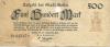 Gotha - Stadt - 30.9.1922 - 500 Mark 